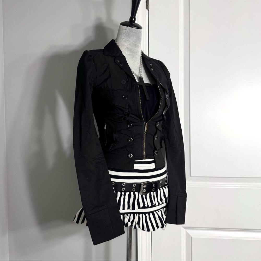 Pixie Rebels Slim Button Up Jacket - image 8